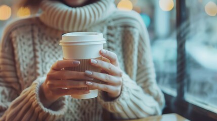 Cozy Winter Day Coffee Break