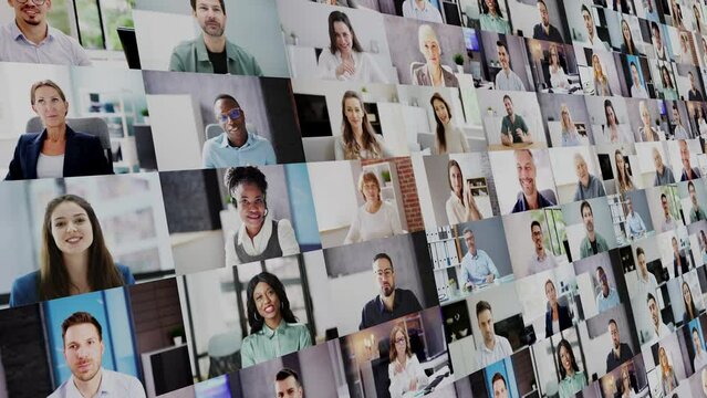 Online Video Conference Meeting Group Call