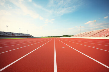 Ready for the Race: Track and Field Stadium