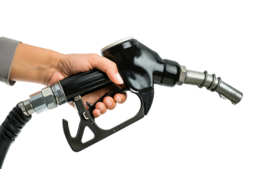 PNG Hand pumping gas white background petroleum gasoline.