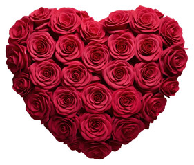PNG  Rose In Love Shape rose flower shape. 