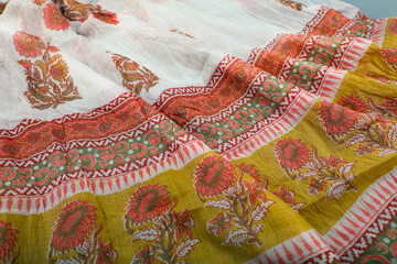 Indian made women's traditional shawl or dupatta
