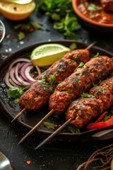 Skewered Meat and Vegetables - Delicious and Healthy Kebab Recipe