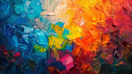 Abstract background. Abstract oil paint background. Oil paints on canvas. Multicolored background.  - obrazy, fototapety, plakaty