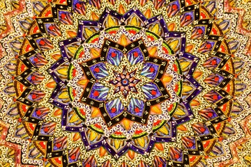 Beautiful colorful mandala design for background use