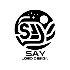 Say Logo Design 3