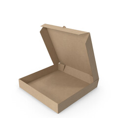 Pizza Box Kraft Paper 10 inch Open