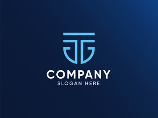 Vector illustration of a company logo design