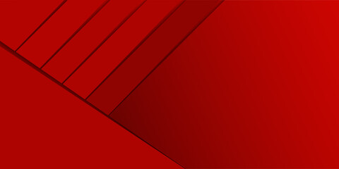 Abstract elegant red gradient background with shiny lines. Modern simple diagonal lines texture design.