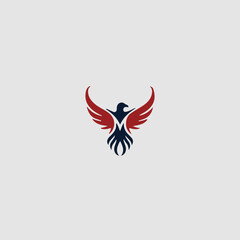 eagle with wings