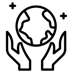 Save the Planet Icon