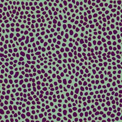 Vibrant Turquoise and Purple Reptile Skin Texture Pattern