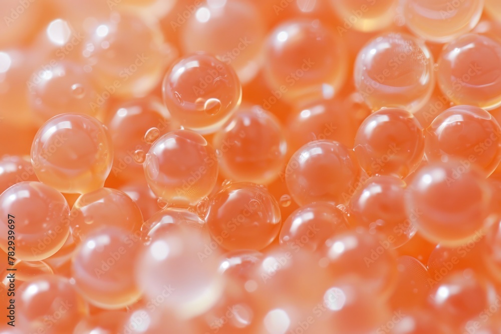 Poster a close up of a bunch of bubbles. suitable for various projects