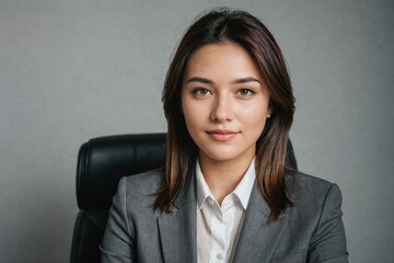 portrait of recruiter, photo of employee at the workplace