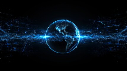 Connectivity, environmental protection, communication, networking, visualization, iot, blockchain, Earth