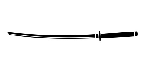 Martial arts weapons: katana sword - 782946880