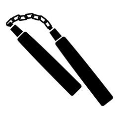 Martial arts weapons and equipment: nunchuck