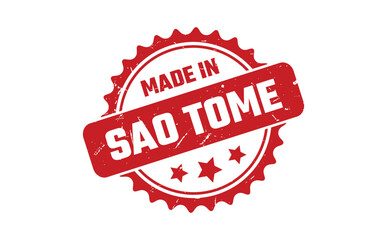 Made In Sao Tome Rubber Stamp