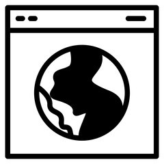 Earth day calendar icon, Earth Day related vector