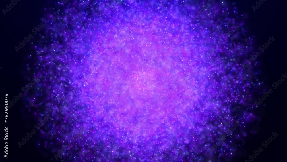 Poster abstract glowing energy sphere made of dots and particles, energy ball shines brightly with rays of 