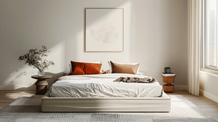 Serenity and Style. Crafting Modern Luxury in Minimalist Bedroom Designs.