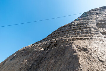 Majestic View of Shravanabelagola Hill with carvings