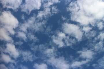 Blue sky and beautiful clouds