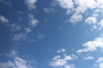 Fototapeta premium Blue sky and beautiful clouds