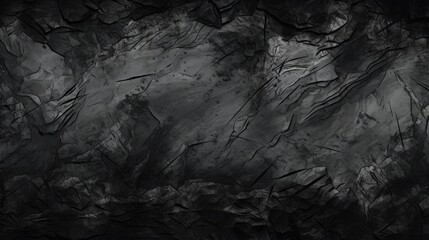 Dark Textured Rock Surface Background - obrazy, fototapety, plakaty