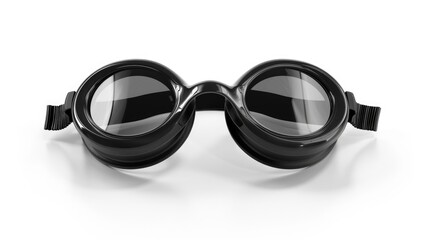 Fototapeta premium A pair of goggles sitting on a white surface. Ideal for safety or sports concepts