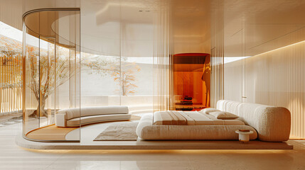 Serenity and Style. Crafting Modern Luxury in Minimalist Bedroom Designs.