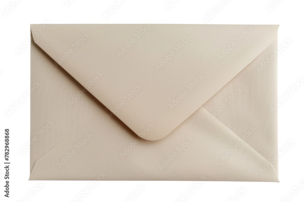 Poster A simple open envelope on a plain white background. Ideal for business or communication concepts