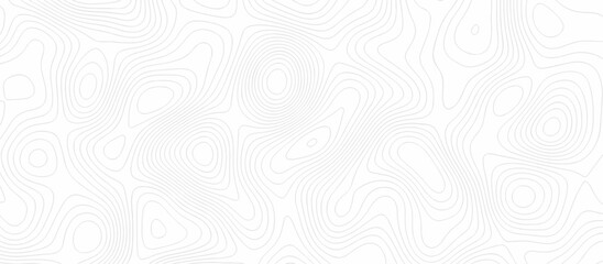 Abstract Topographic map background with wave line. Panorama view gradient multicolor wave curve lines banner background design. Vector illustration. wave Line topography map contour background.