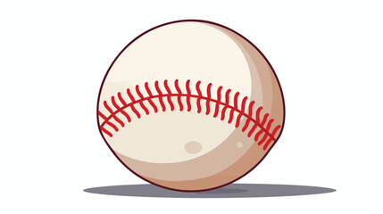 Baseball icon isolated on white background vector illustration