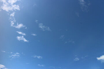 Summer blue sky cloud gradient light white background.