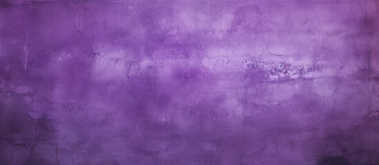 Obraz premium Purple paint on wall with dark trim