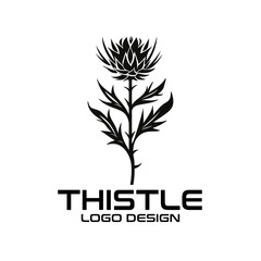 Thistle Vector Logo Design