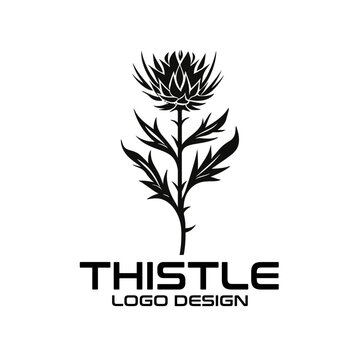 Thistle Vector Logo Design