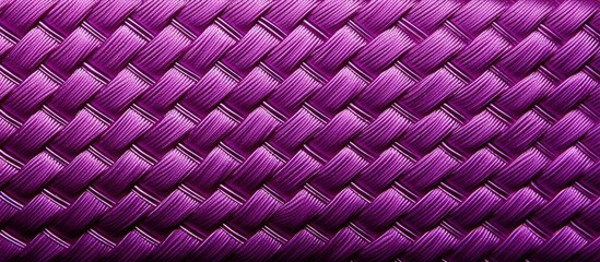 Purple fabric pattern with diagonal weave