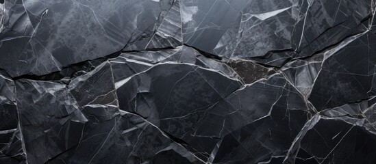 Marble wall with fractures - obrazy, fototapety, plakaty