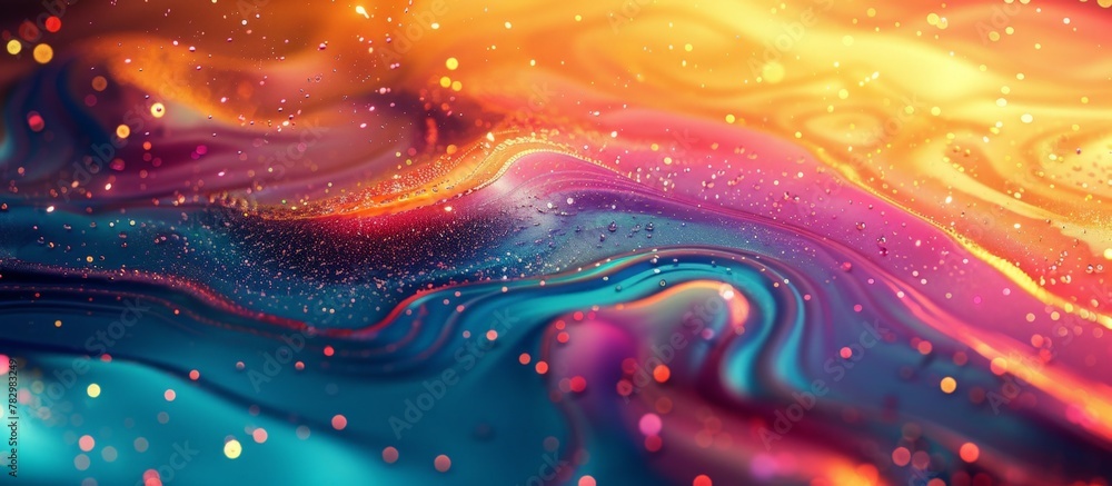 Poster macro shots reveal intricate details of an lcd monitor, emphasizing the fine lines and patterns