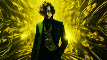 Art style features vivid and mind bending images that create psychedelic visions