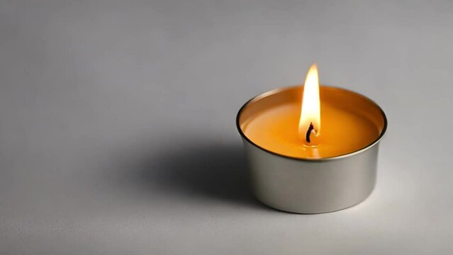 A candle burning brightly, representing the emotional stability and resilience that helps one navigate through lifes lows