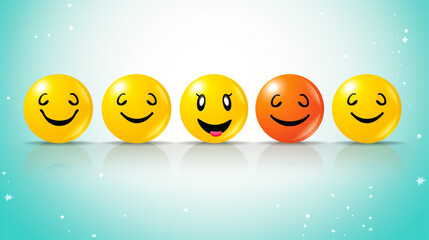 Smile face pattern with colorful yellow for web background.icon balloon design vector illustration.
