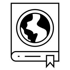 World environment and earth icon.