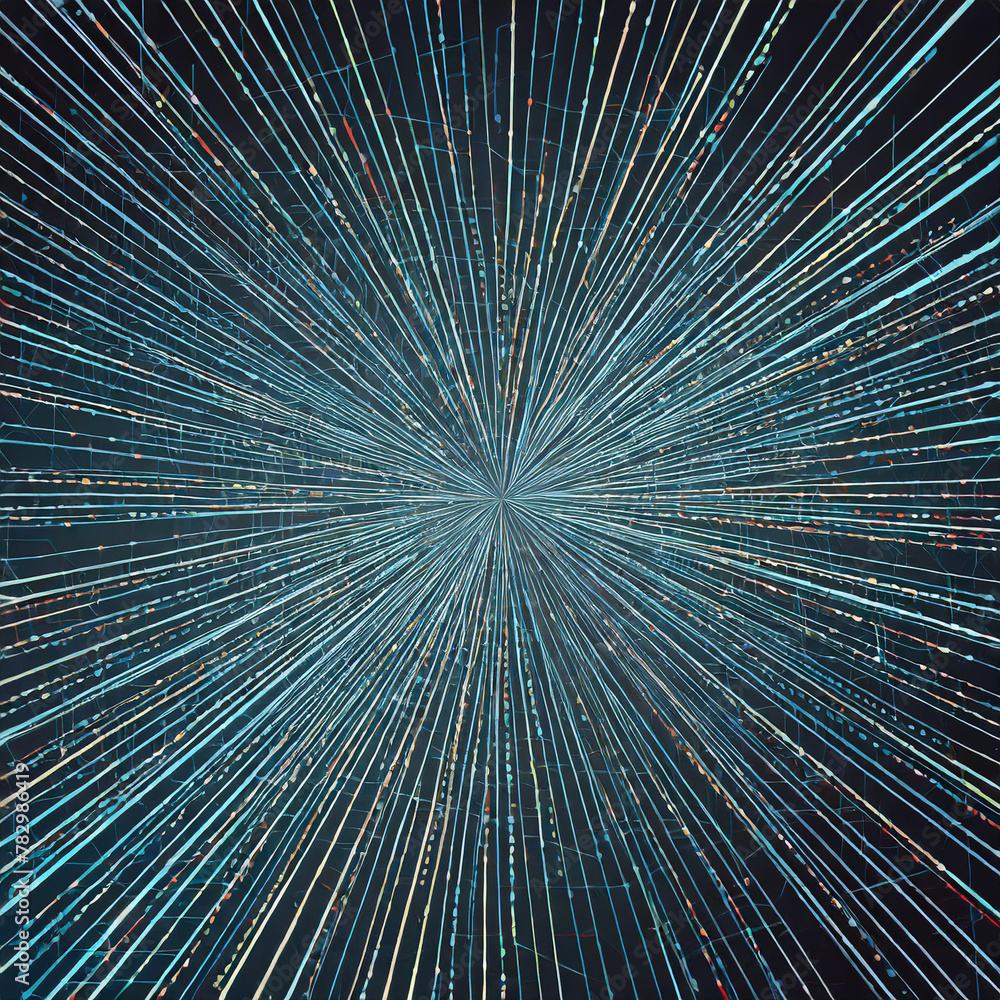 Poster data digital connection speed line abstract technology background