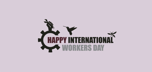 Empowering Images International Workers Day Illustration to Inspire