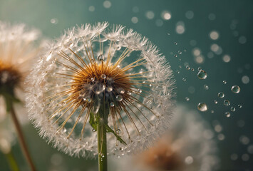 dandelion seed head - Powered by Adobe