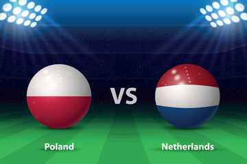 Poland vs Netherlands. Europe soccer tournament 2024 - 782992274