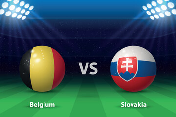 Belgium vs Slovakia. Europe soccer tournament 2024 - 782992281